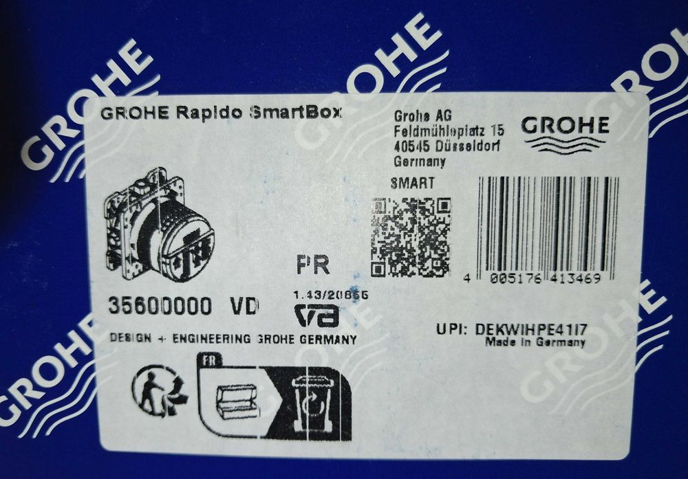 Element podtynkowy GROHE Rapido SmartBox nr  356     00000