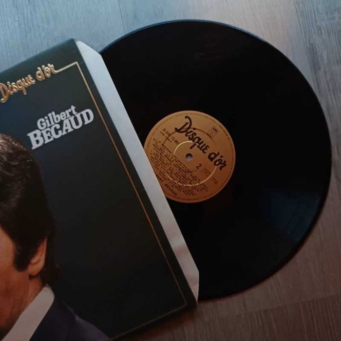 Gilbert Becaud LP Gatefold Disque D'Or France