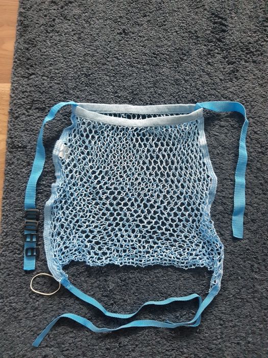 Siatka do wózka niebieska