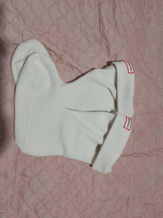 Białe ocieplacze HUNTER r. XL