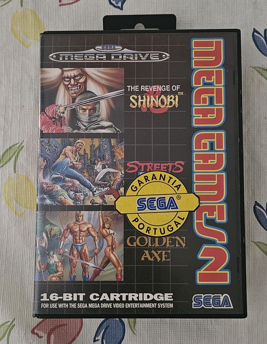 Vendo Jogo Para Megadrive Completo Com Manuais Novo