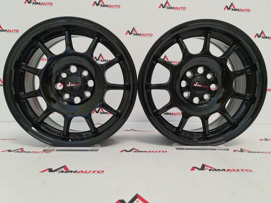 Jantes MMAuto Works 15 Preto Brilho (4x100)