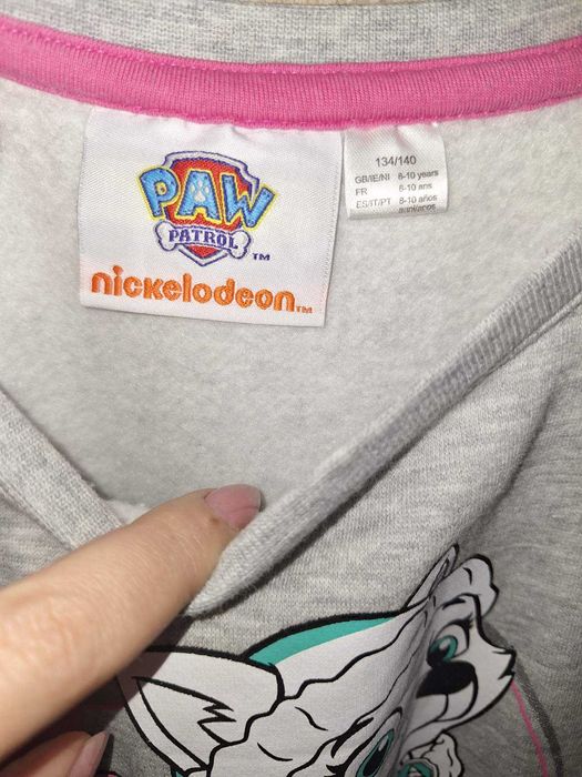 Плаття, сукня Paw Patrol, nickelodeon, щенячий патруль, Скай 134/140