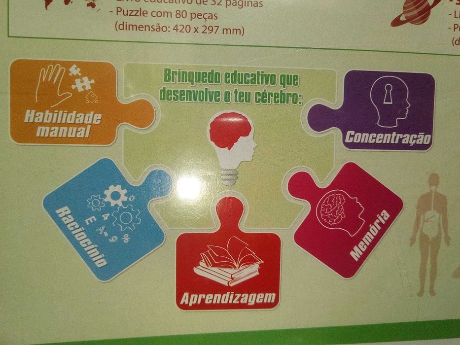 4 puzzles science4you NOVO A ESTREAR
