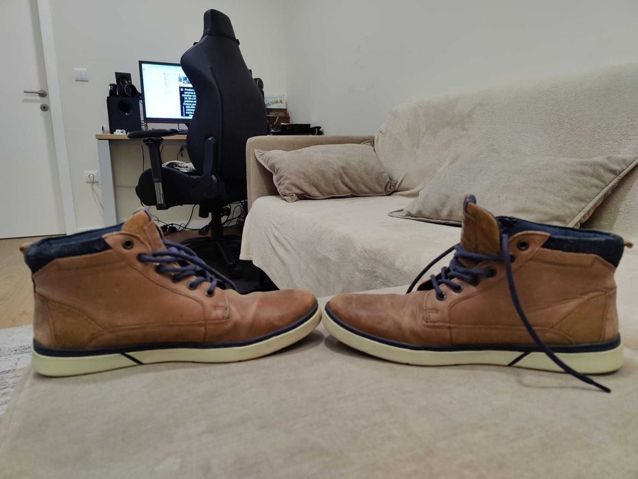 Botas em pele Redskins tam. 42 em excelente estado