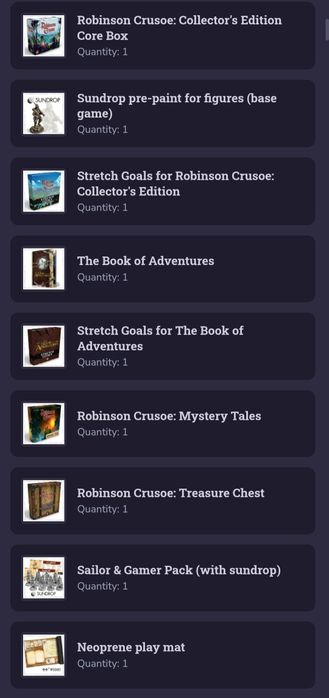 Robinson Crusoe SUNDROP ALL-IN Pledge - PL