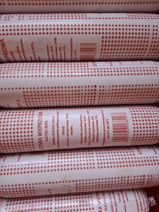 Karma mięso Kiełbasa baton psa kota