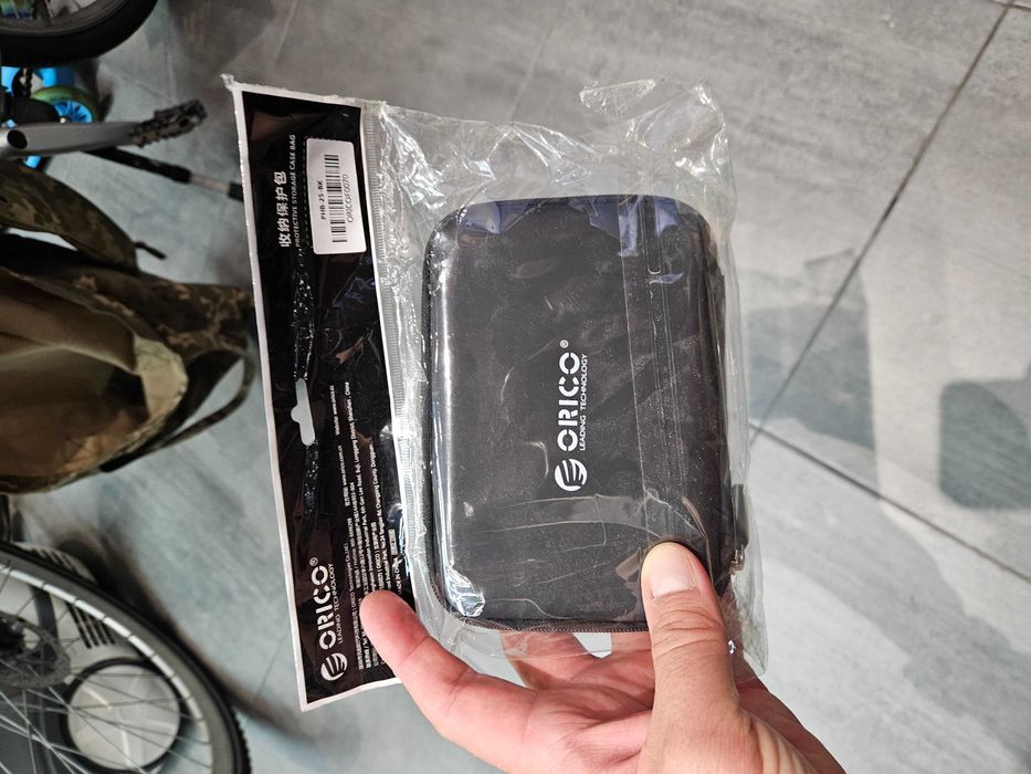Кейсфутляр ORICOорганайзер захисний для аксесуарів PowerBank Навушникі