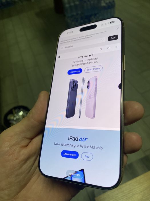 Дисплей оригинал iphone 16 pro max