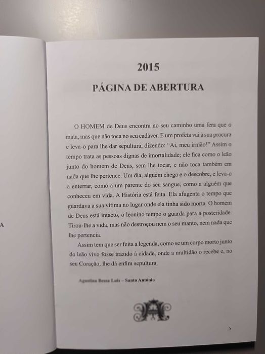 Almanaque de Santo António 2015