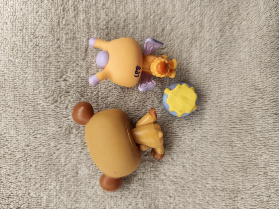 LPS littlest pet shop zestaw miś miód pszczoła  #1307 #814