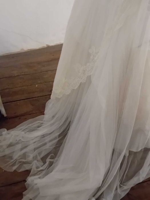 Vestido de Noiva Rosa Clará