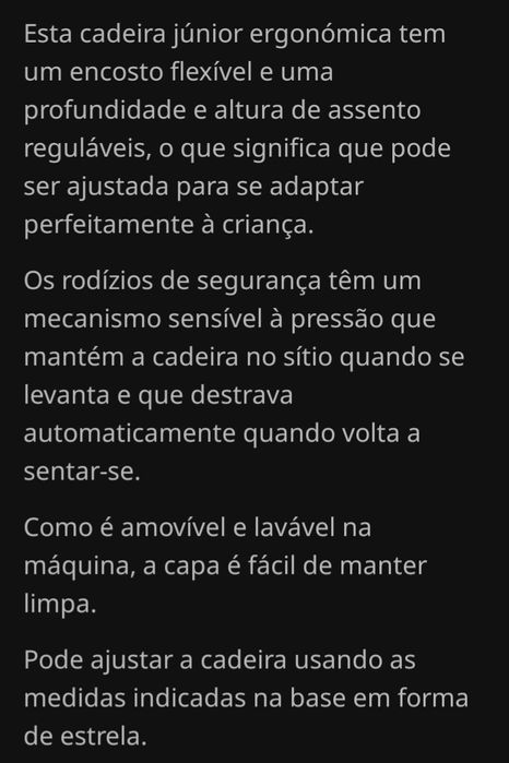 Cadeira e  secretária IKEA