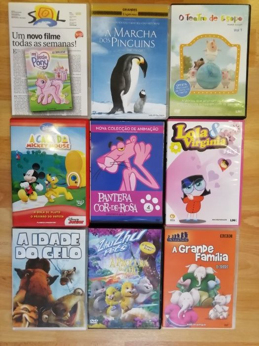 46 filmes em DVD