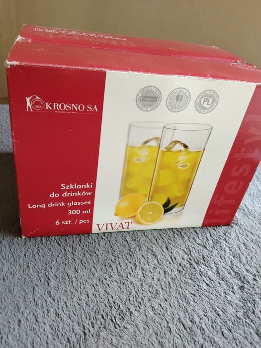 Szklanki do drinków Krosno 6 szt
