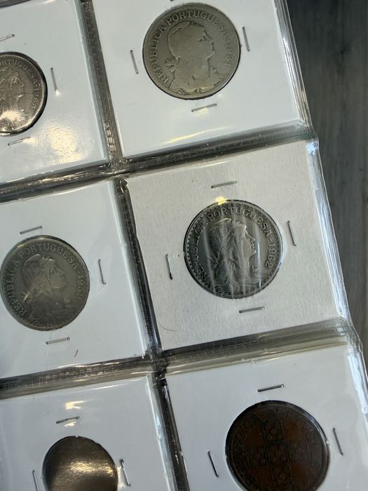 Coleçao moedas republica portuguesa