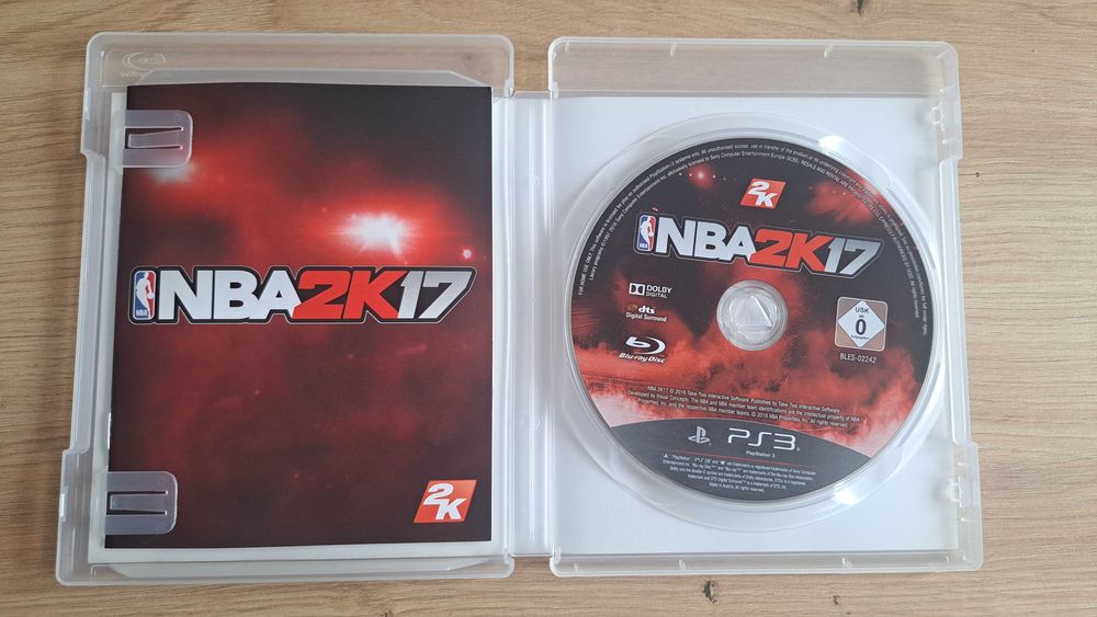 NBA 2k17 PS3 (stan 5/6)