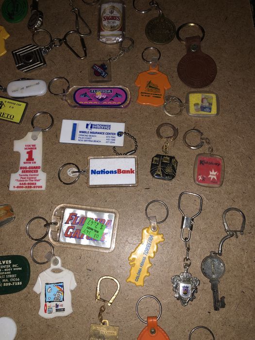 Lote de porta chaves antigos