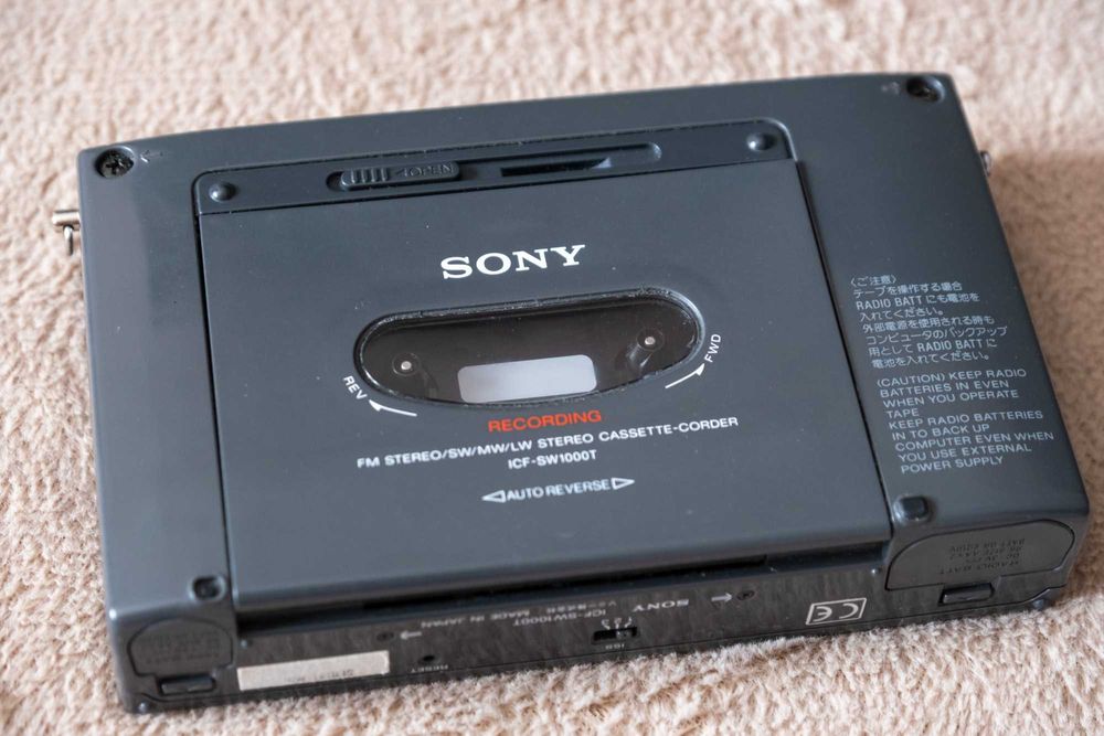 SONY ICF-SW1000T AM FM SSB Приём всех радиолюбит двойное преобр. Новый