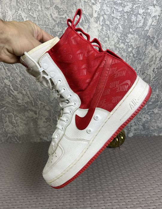Nike SF Air Force 1 кроссовки 46 размер баскетбольные кожаные