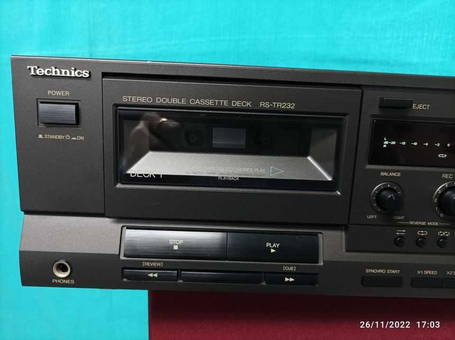 Leitor Gravador Technics RS-TR232 HX PRO
