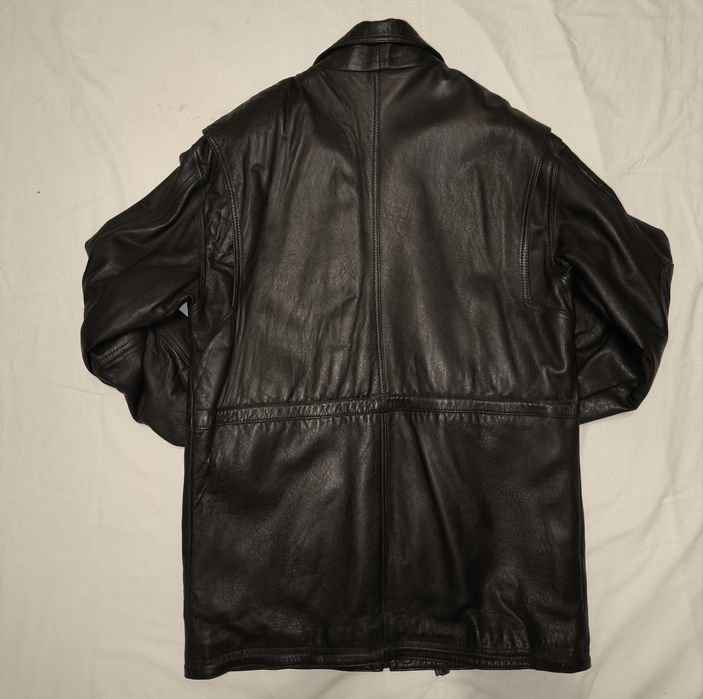 Новая Мужская Кожаная  Куртка  Турция