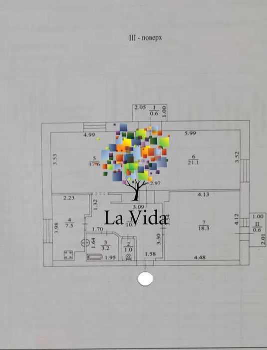 3-комнатная квартира по адресу (площадь 81 м²) - Atlanta.ua - фото 10