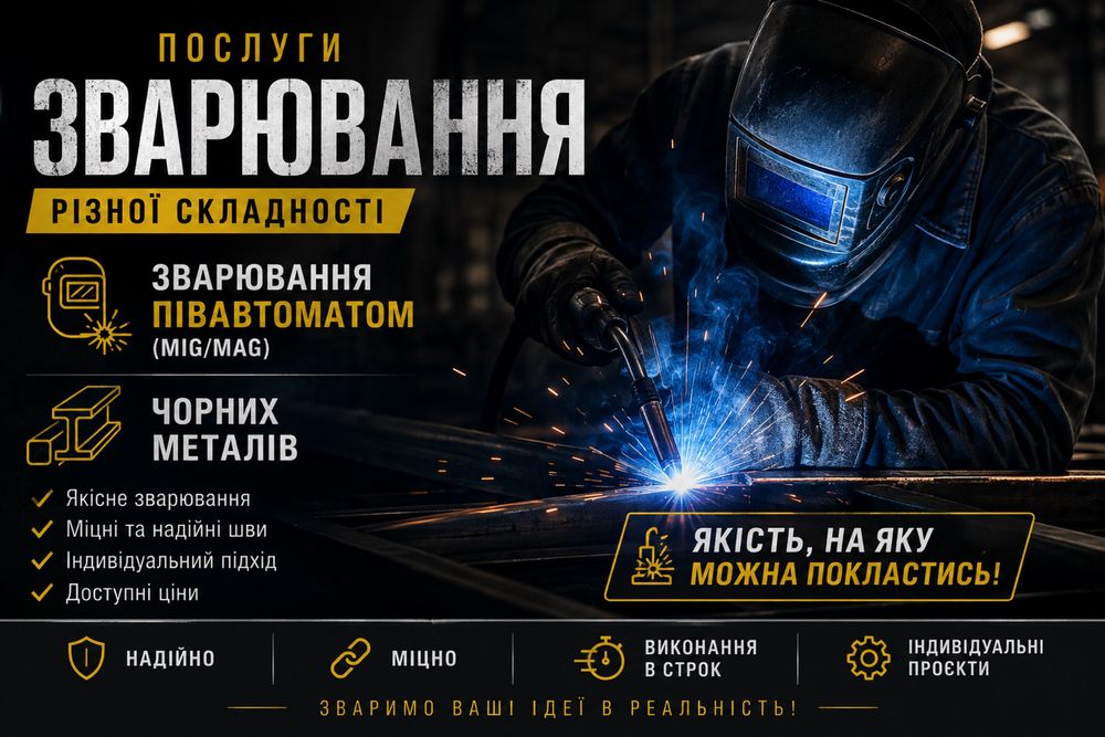 Послуги зварювання