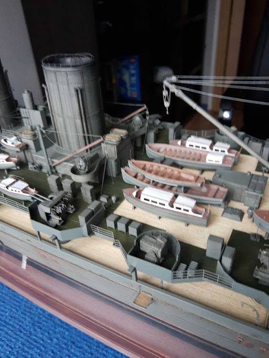 model okretu wojennego hms hood 1/200
