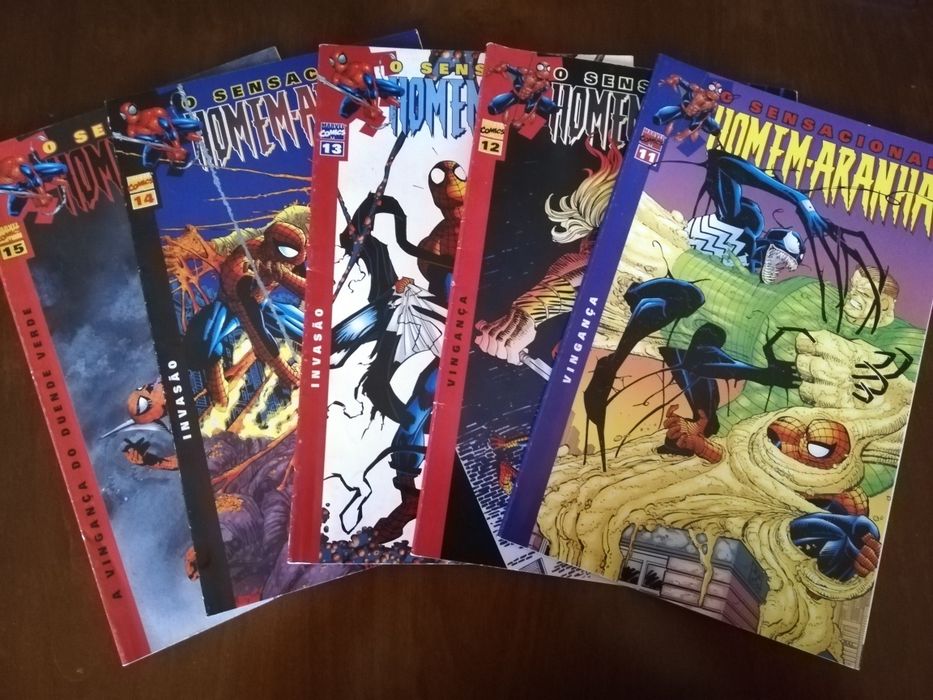 Coleção vintage completa - Livros BD - O Sensacional Homem-Aranha