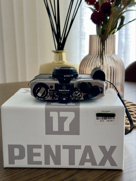 Pentax 17 - Máquina Analógica Half-Frame (Estado de Nova) - C/ Fatura e Garantia