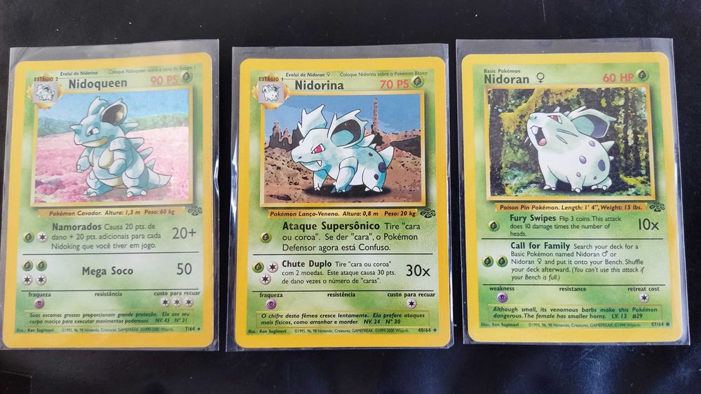 Carta Pokemon Nidoqueen Holo Jungle