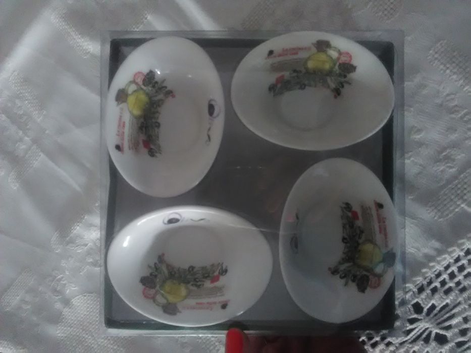 Conjunto para molhos ou aperitivos - Novo