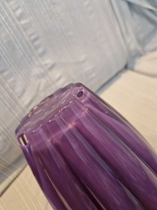 Szklana Osłonka do Storczyka Fioletowa Grube Szkło Ismena Cermax 17cm