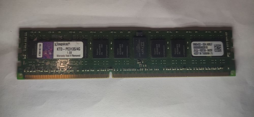 Модуль пам'яті для DDR3 4096Mb Kingston (KTD-PE313S/4G)