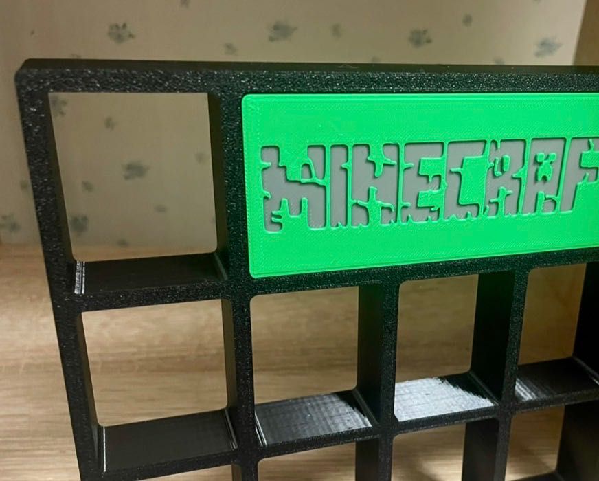 Подставка Minecraft для фигурок Kinder Joy Тренд 2026