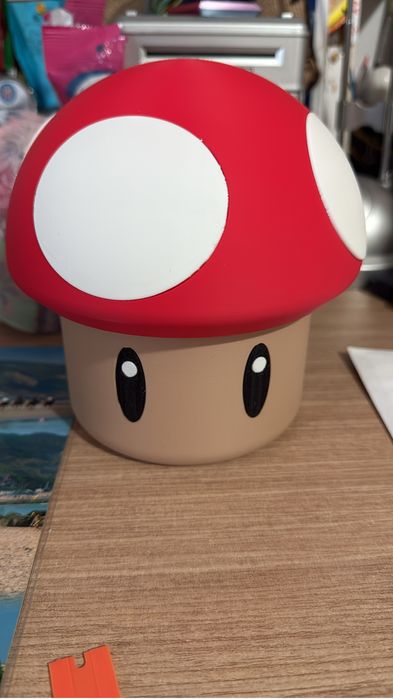 Caixa Cogumelo Super Mário