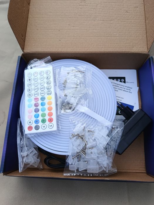 Taśma LED 15m bluetooth aplikacja pilot