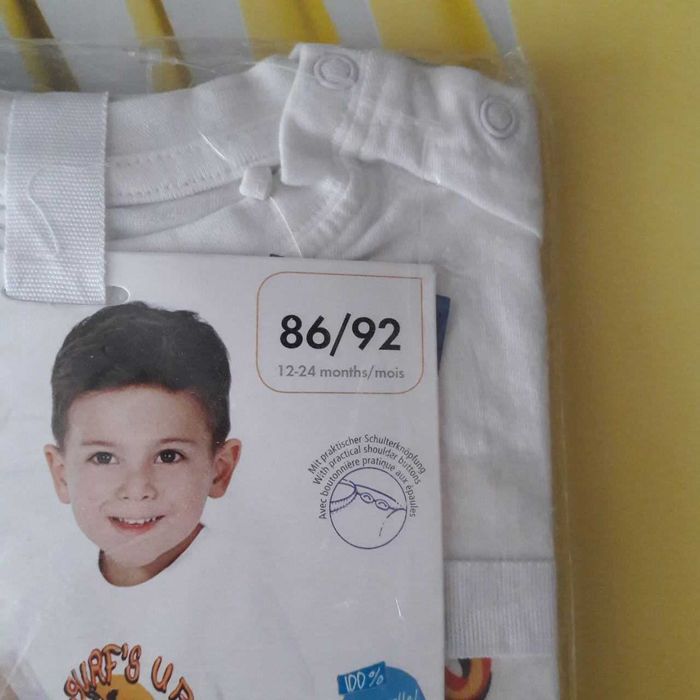 Піжама на літо футболка + шорти Lupilu 86/92