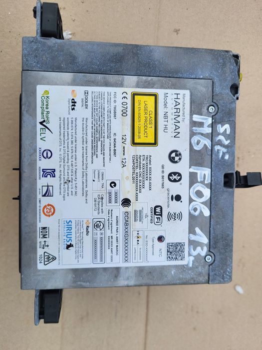 Radio Navi Czytnik DVD bmw 6 m6 f06 f12 f13 m5 f10