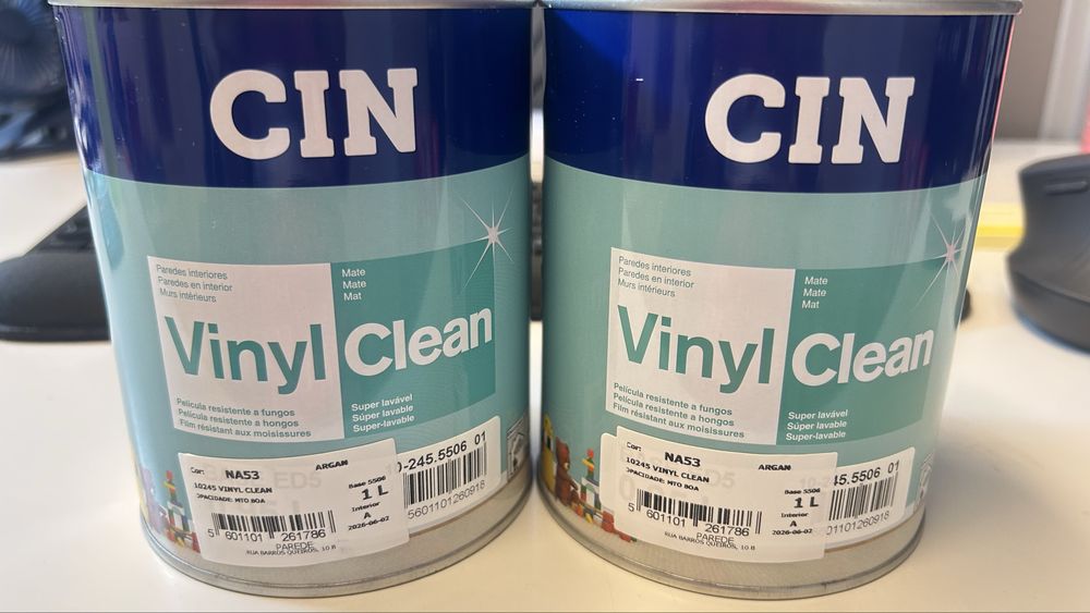 Tinta Cin vinyl clean