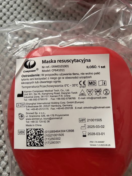 Maska resuscytacyjna