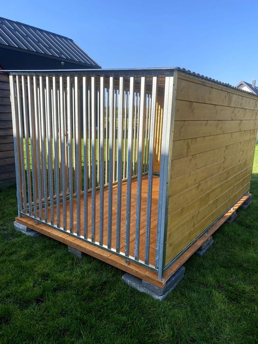 Kojec dla psa z profili ocynkowanych