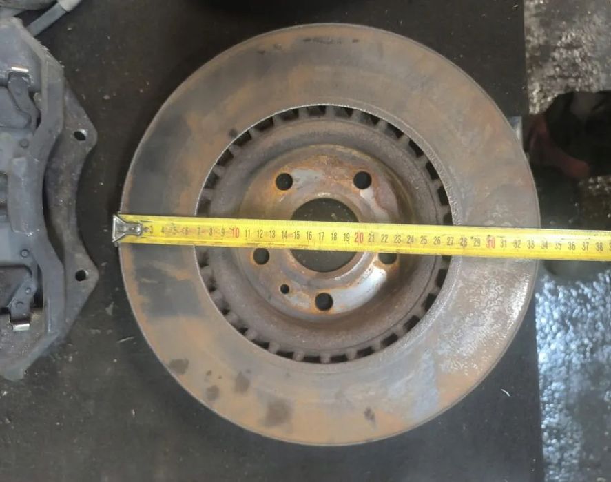 tarcze i zaciski opel insignia a opc 337mm komplet przód