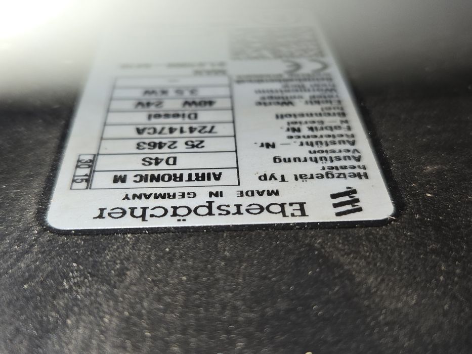 4DS  Man ogrzewanie webasto