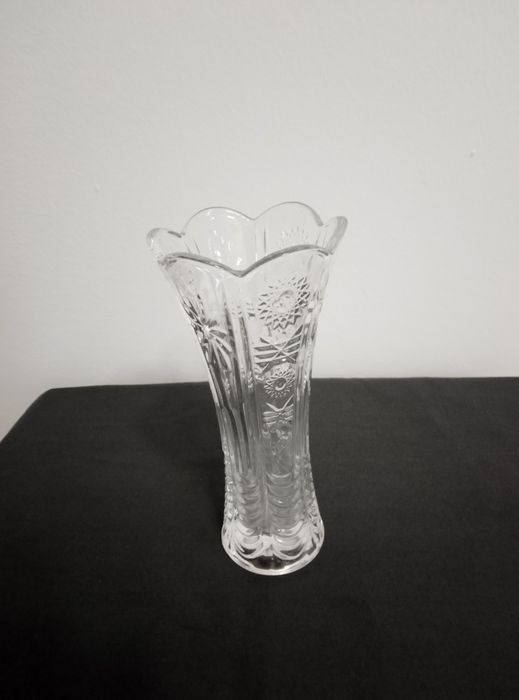 Vaso de vidro grosso