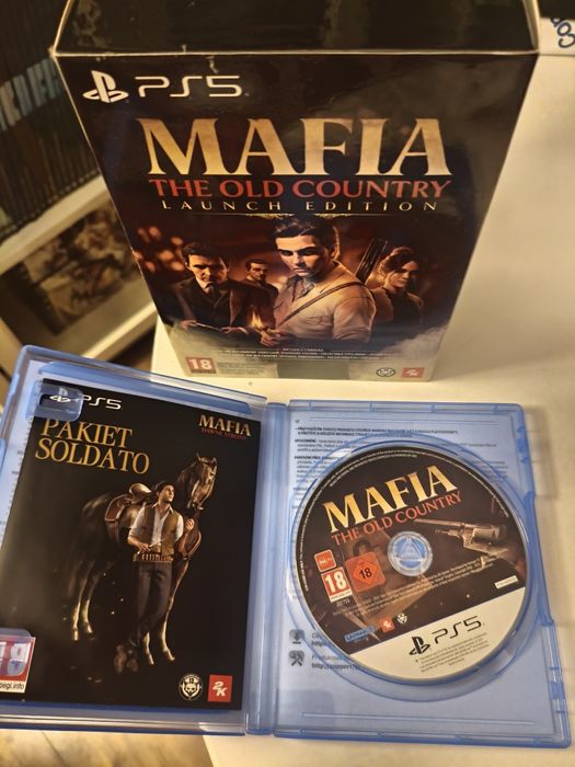 PS5 Mafia old country Launch edition