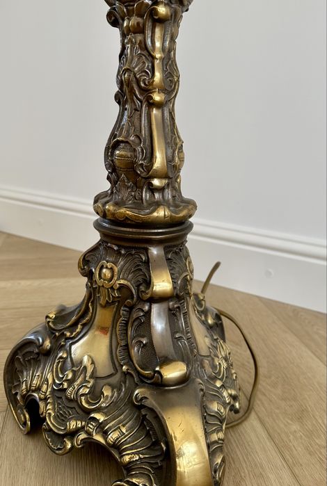 Lampa podłogowa oraz mniejsza np. na komodę