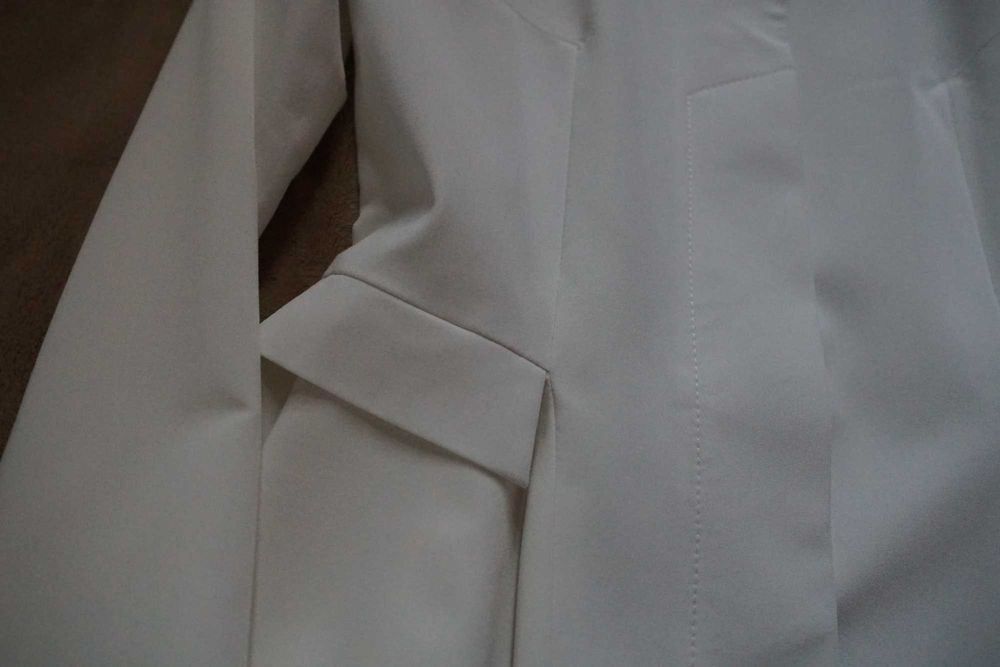 Żakiet ślubny vintage tren