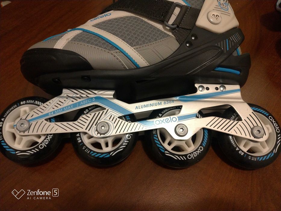 Rolki damskie fitness Oxelo FIT5 rozmiar 39